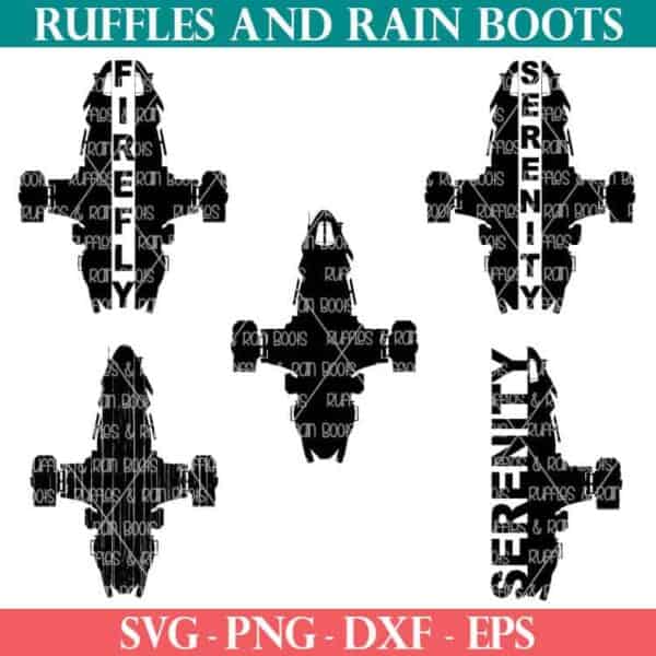 free serenity svg collection for firefly fans from ruffles and rain boots