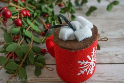 diy mug ornament cricut craft cut file set