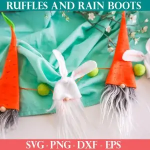No-Sew Gnome Pattern for an Easter Garland