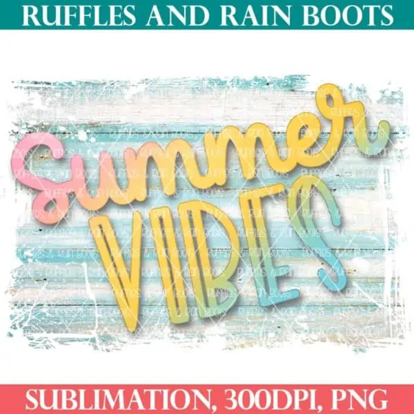 summer vibes sublimation free from ruffles and rain boots shop