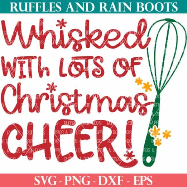 Whisked with Christmas Cheer SVG