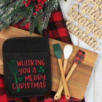 Whisking You A Merry Christmas baking svg