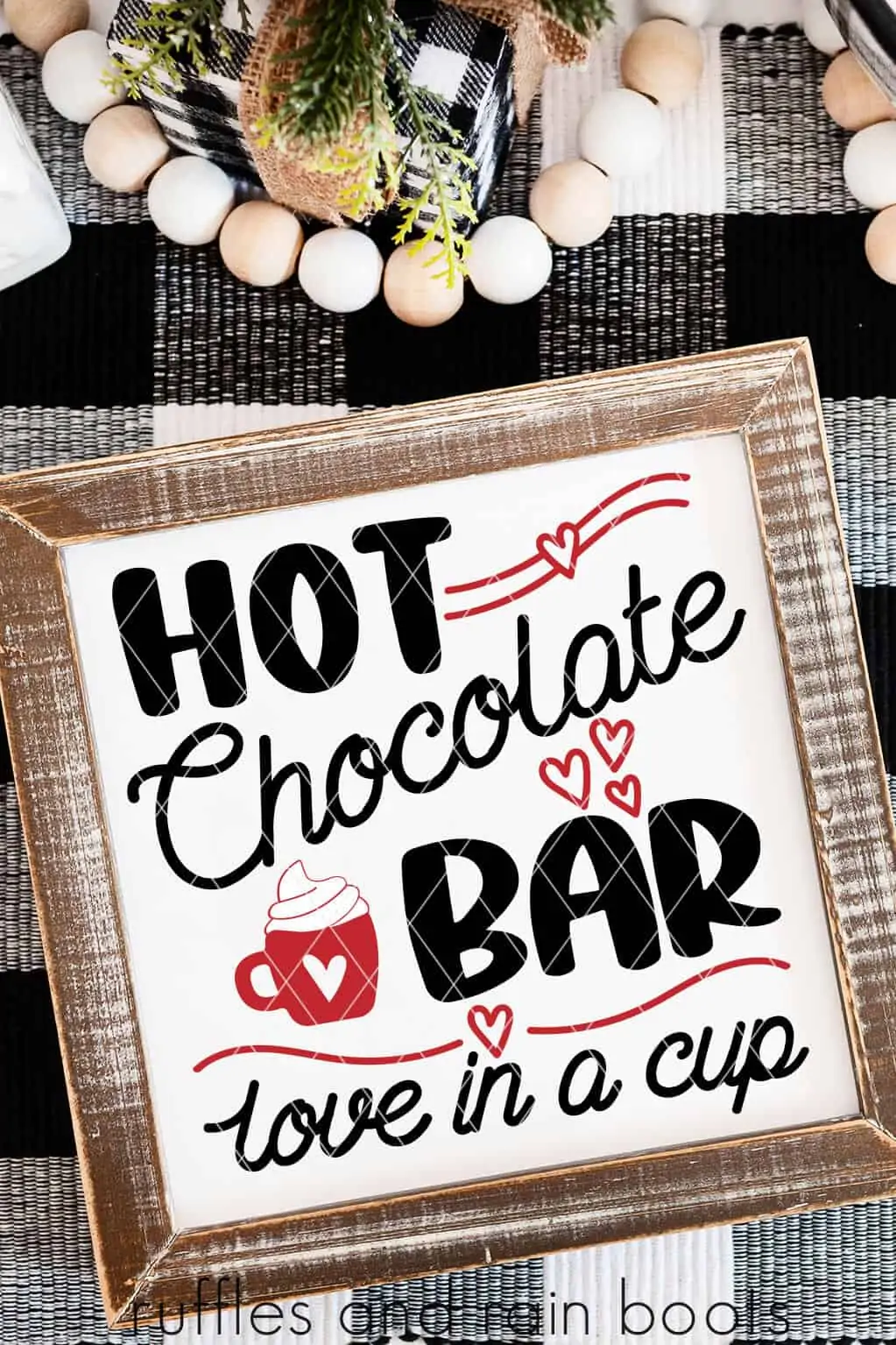 hot chocolate bar svg cocoa cup whip cream christmas