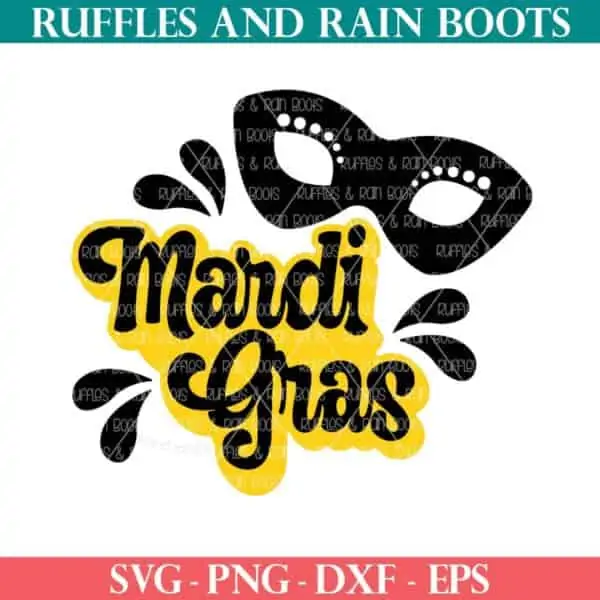 free mardi gras offset svg with mask from ruffles and rain boots svg.